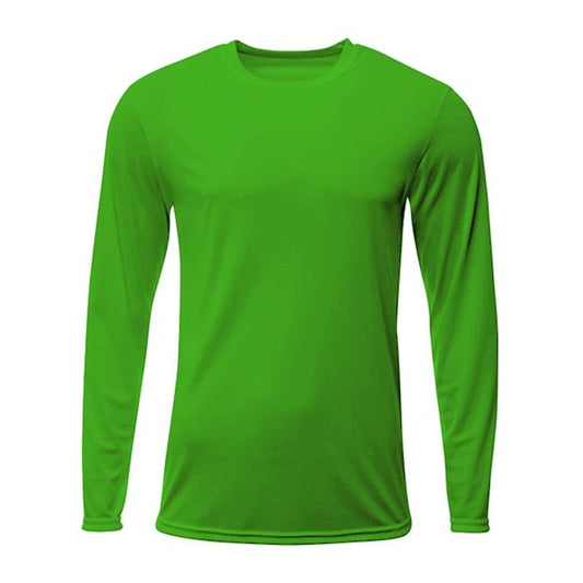 A4 N3425 MENS SPRINT LONG SLEEVE TEE More Colors