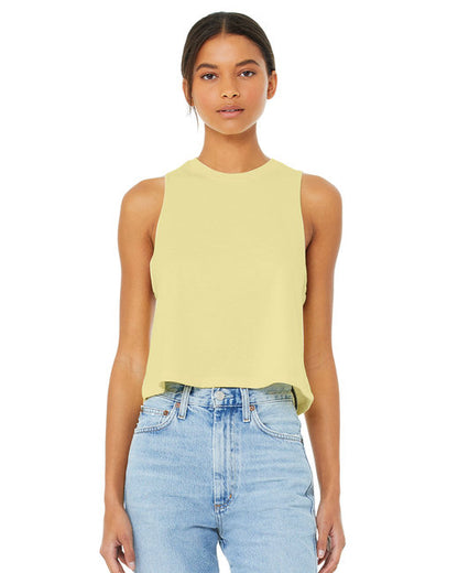 Bella + Canvas 6682 Women's Racerback Cropped Tank