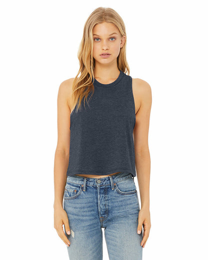 Bella + Canvas 6682 Women's Racerback Cropped Tank