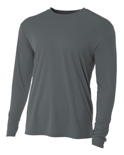 A4 N3165 Mens Cooling Performance Long Sleeve T-Shirt More Colors