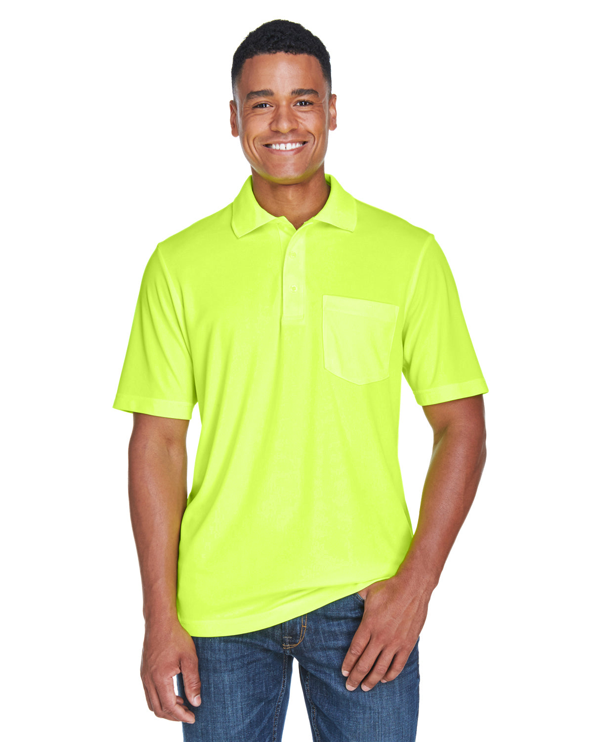 CORE365 88181P Men's Origin Performance Piqué Polo with Pocket