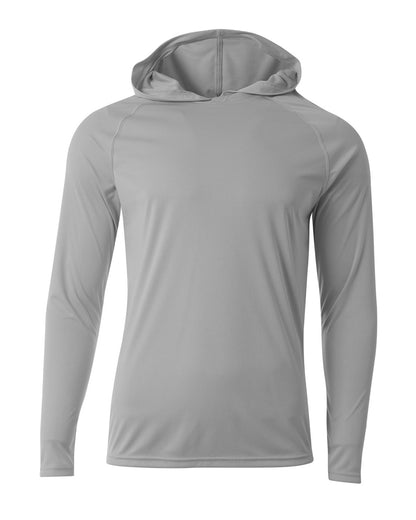 A4 NB3409 YOUTH COOLING PERFORMANCE LONG SLEEVE HOODED TEE