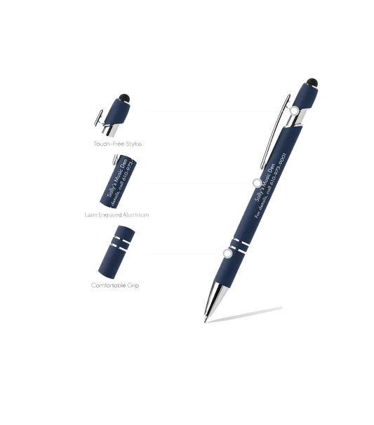 Pen - Soft Touch Pen with Stylus 50/100