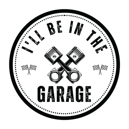 I'll Be In The Garage Middie T-Shirt