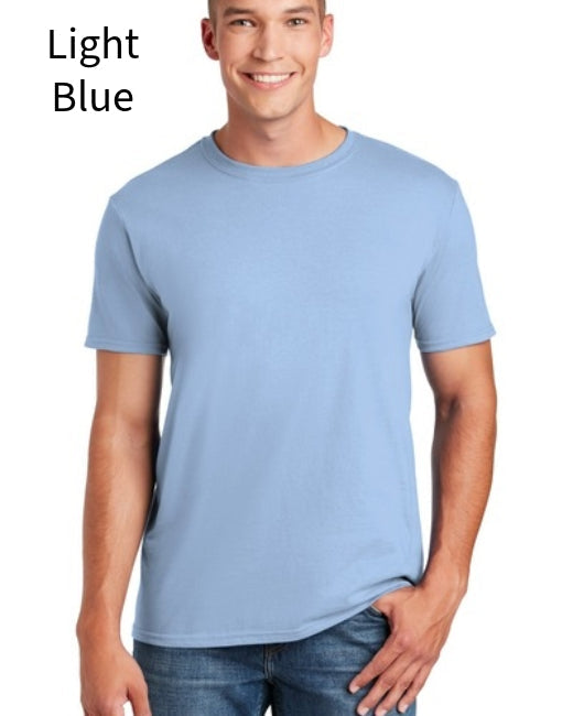 B) Gildan G640 Adult Softstyle® T-Shirt More Colors