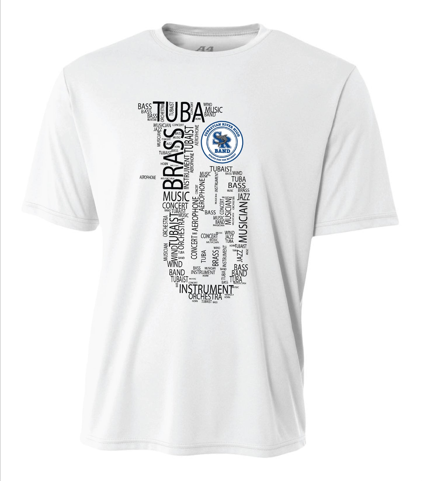 SRHS-Band Tuba Short Sleeve Shirt