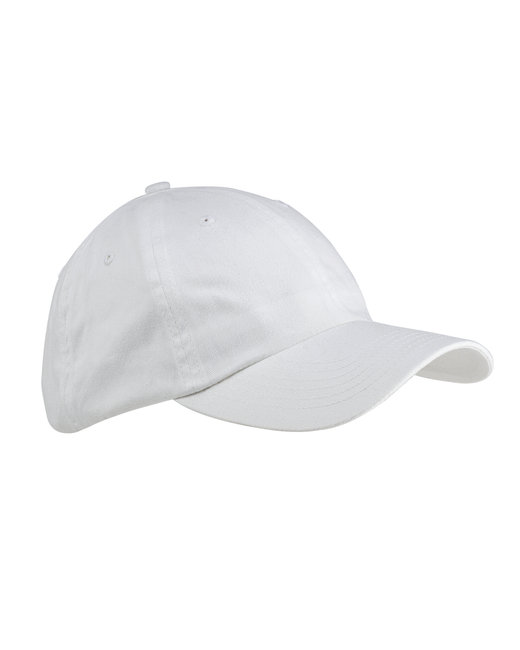 Big Accessories BX001 6-Panel Brushed Twill Unstructured Cap