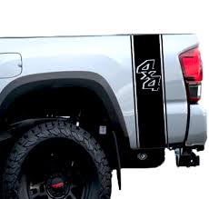 Truck Rear Bed Side Graphics x2 (28"H x 8.5" W)