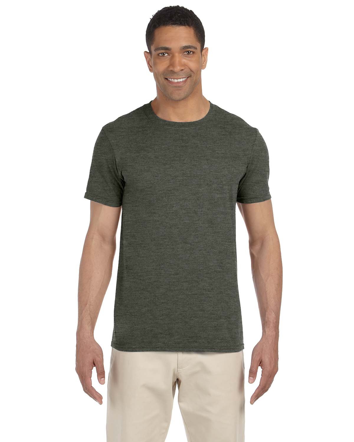 A) Gildan G640 Adult Softstyle® T-Shirt - COLORS #2