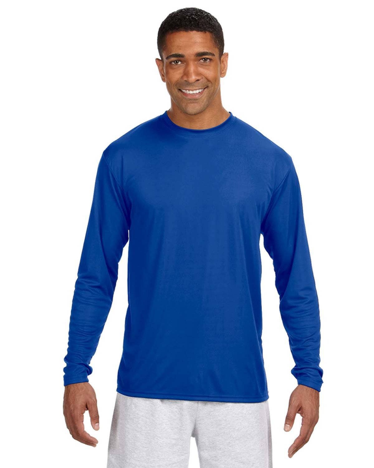 A4 N3165 Mens Cooling Performance Long Sleeve T-Shirt Colors #2