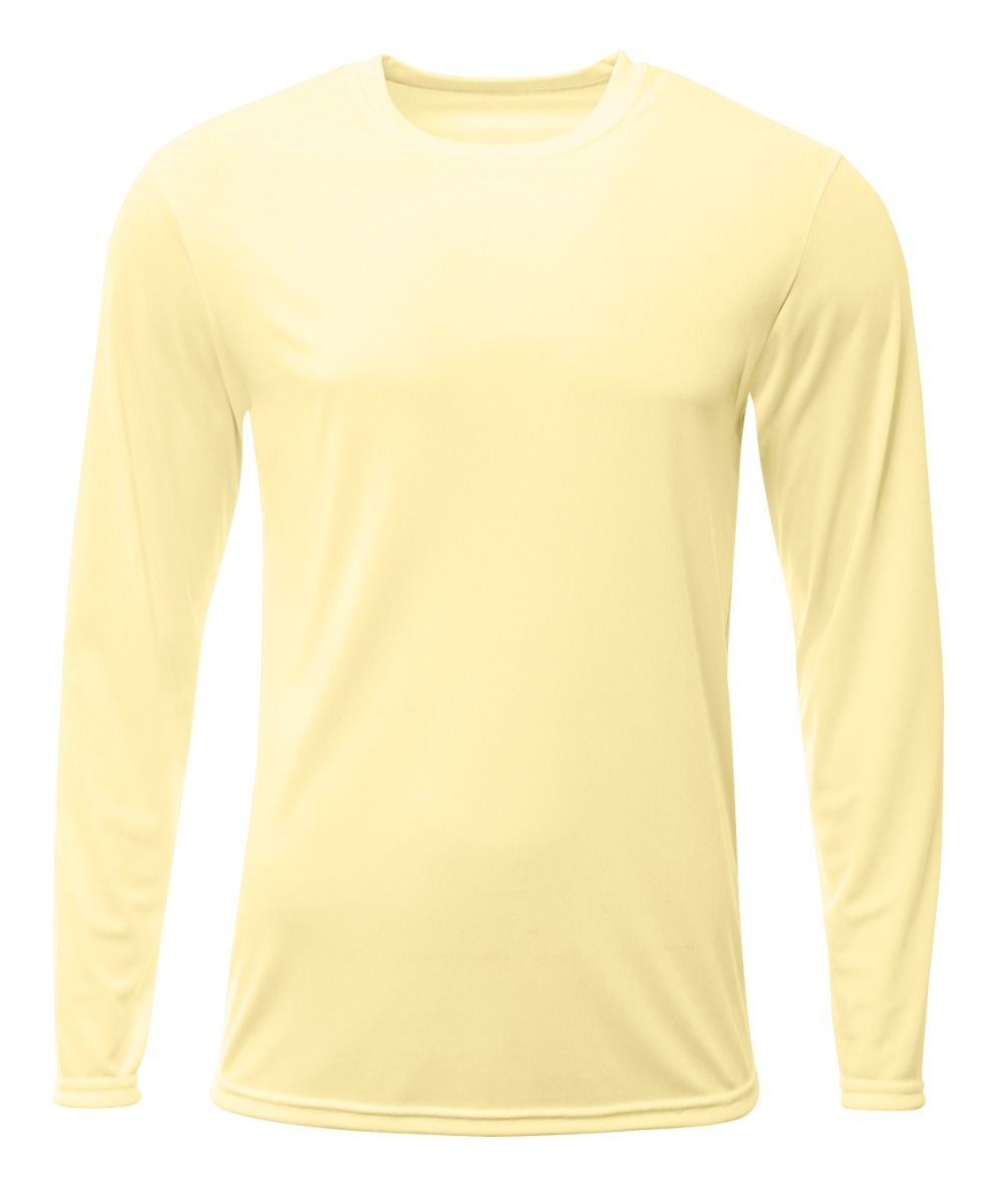 A4 N3425 MENS SPRINT LONG SLEEVE TEE